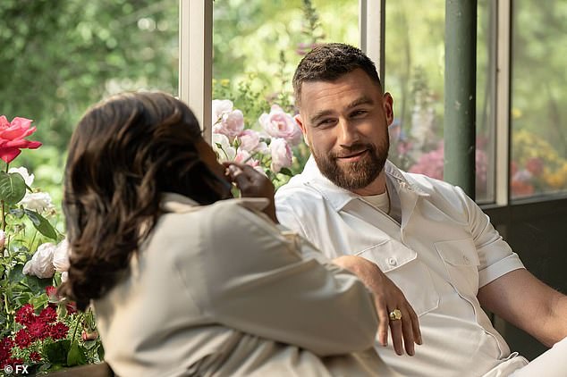 Travis Kelce makes his highly anticipated debut on FX's Grotesquerie in episode 3