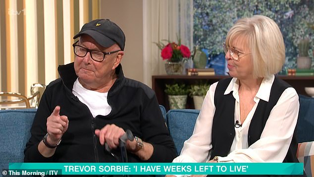 Appearing on This Morning alongside his wife Carol, Trevor revealed the sad news, saying he found out in June that he still has around six months to go.