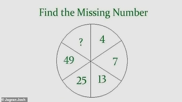 A new brainteaser asks viewers to focus on the pattern in each sequence to find the missing number