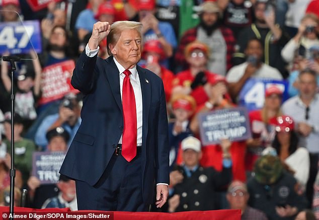 Trump was in Scranton, Joe Biden's hometown, including Pennsylvania, last week. “If we win Pennsylvania, we win the whole thing,” he told supporters