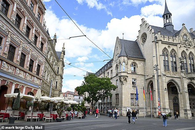 A 75-year-old man has been jailed for almost four years after admitting to amputating the penises, toes and testicles of willing 'patients'. In the photo: Erfurt, Germany