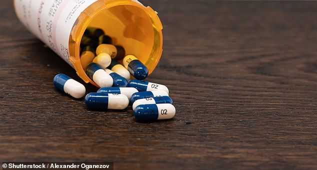 The FDA announced that 7,107 bottles of Duloxetine Delayed-Release Capsules – sold under the brand name Cymbalta – have been recalled because they contain a potentially cancer-causing chemical (stock image)