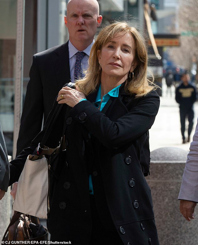 Actress Felicity Huffman was sentenced to two weeks behind bars for bribing Singer