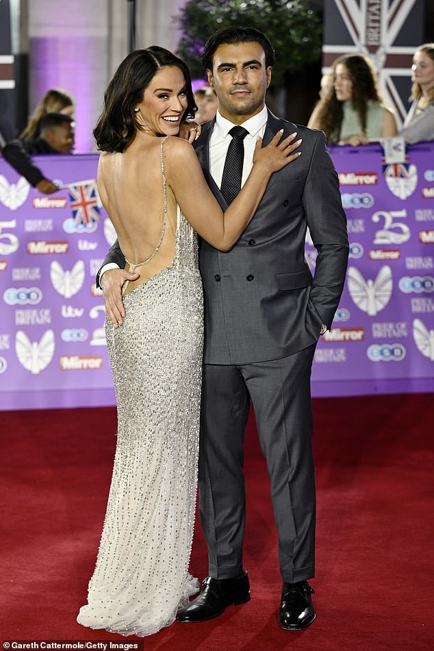 Vicky Pattison and Ercan Ramadan looked happier than ever as they attended the Pride Of Britain Awards on Monday night