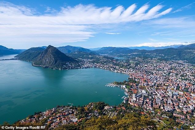 The city of Lugano in Switzerland (image). The elaborate scheme was the brainchild of a 13-year-old boy who devised a scheme to use dating apps, such as Tinder, to track adults in Lugano who were trying to meet minors.