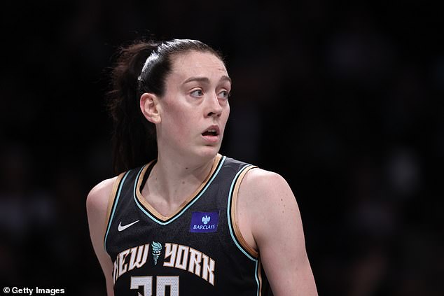 The wife of WNBA star Breanna Stewart received a homophobic threat in her email