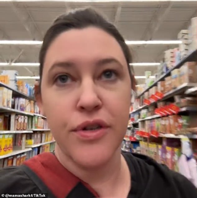 Crissy Charles shared a hack for short shoppers on her TikTok account