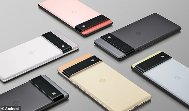 Panicked users of Google's Pixel 6 phones (pictured) have taken to online forums, reporting that their device is 'basically a paperweight now' - after updating to Android 15