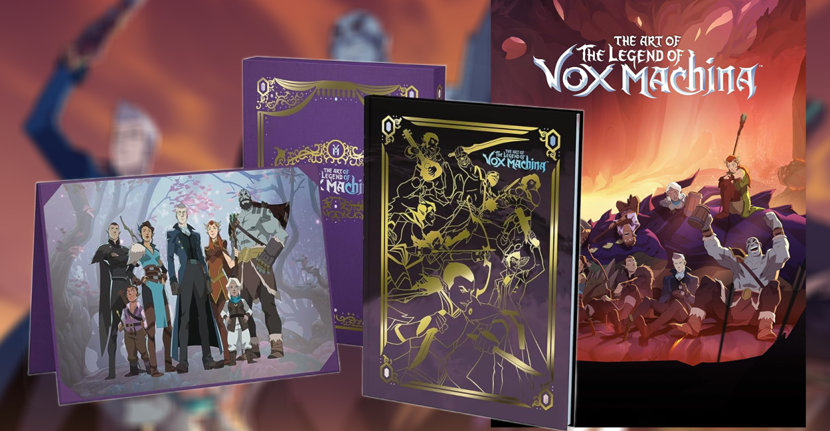 Where can you pre-order The Art of The Legend of Vox Machina?