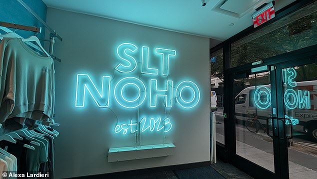 I took a 6:30 pm class after work at the SLT fitness studio in downtown New York City, which offers a mix of Pilates, cardio and strength training