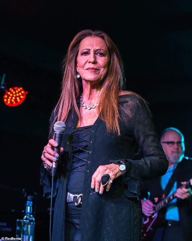 Coolidge, pictured in London in 2018, has been a singer-songwriter all her life