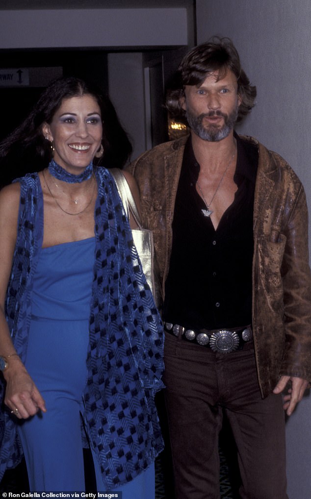 In the wake of Kris Kristofferson's death at the age of 88 on Saturday, Dailymail.com takes a closer look at the actor-musician's ex-wife, Rita Coolidge. Pictured in 1979 in New York