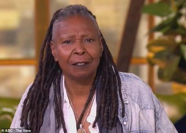 Whoopi Goldberg, 68, was outraged by Trump's comments about her and spoke out about it on Thursday