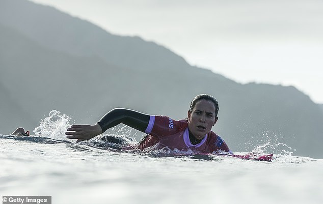 Friends and family of Australian Olympic surfer Tyler Wright (pictured) have contacted the World Surf League about holding an event in the United Arab Emirates, where they say her sexuality will put her life at risk