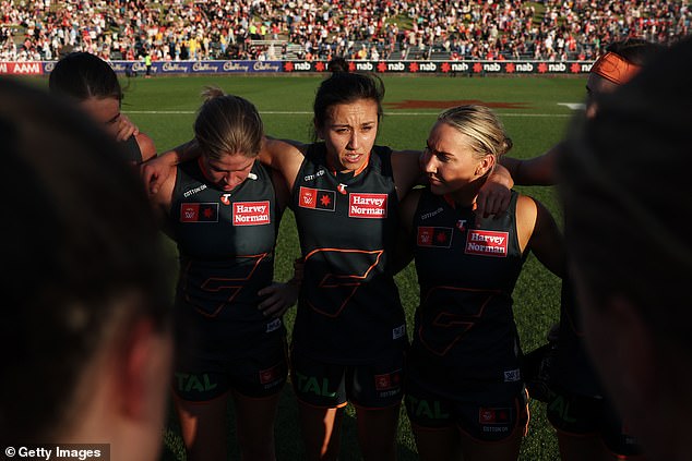 GWS Giants AFLW captain Rebecca Beeson has issued a statement on behalf of the women's playing group regarding the sanctions imposed on the men's team