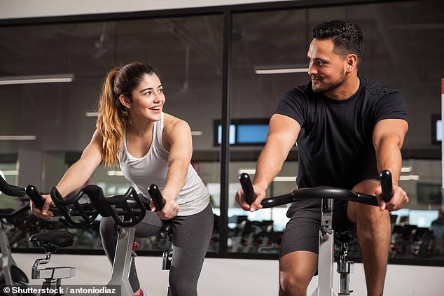 If you stay in your damp gym clothes for too long after a workout, you run the risk of developing a bladder infection. Stock image