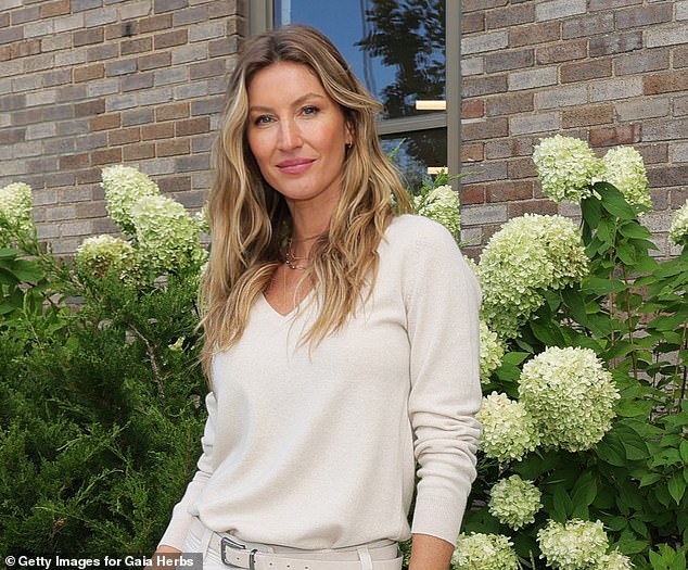 Gisele Bündchen, 44, plans to welcome her third child. She is pictured here before her pregnancy in 2023 in New York City