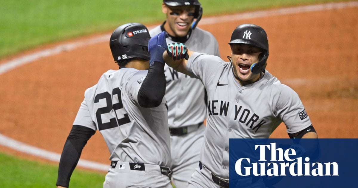 Yankees one win from World Series after taking Game 4 from Cleveland in ALCS