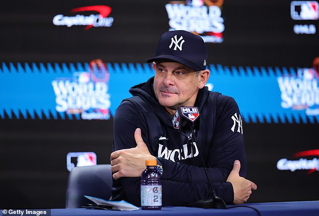 Aaron Boone will reportedly return as manager of the New York Yankees in 2025