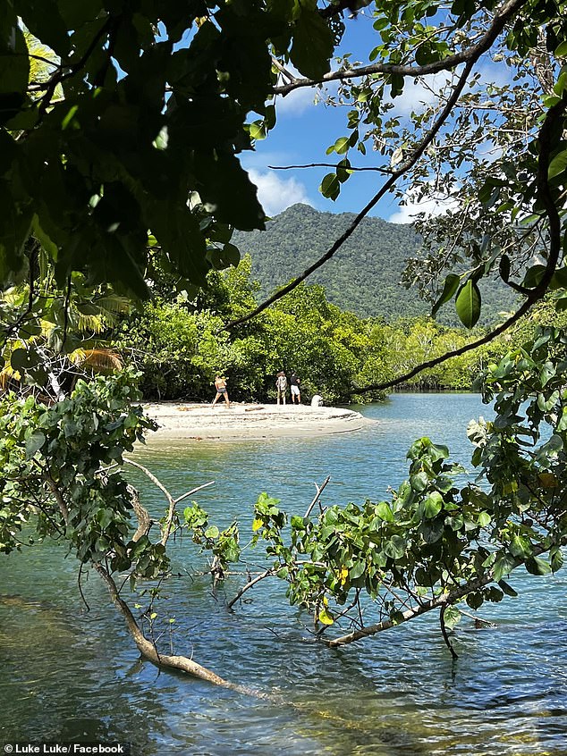 Young Aussies called out for 'stupid' act just metres from croc-infested waters near Myall Creek at Cape Tribulation in northeast Queensland