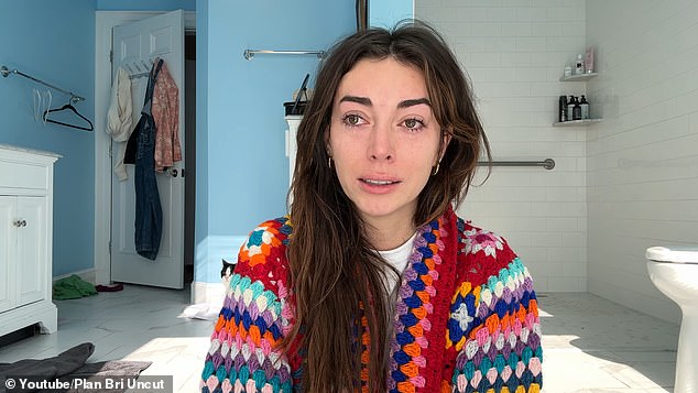 Brianna Chickenfry posted an emotional video discussing the split, just hours after her ex-boyfriend Zach Bryan announced their split