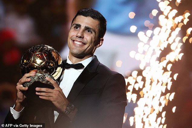 But he has had a tough week after missing out on the Ballon d'Or to Man City's Rodri