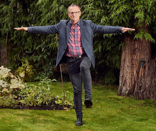 In 2019, beloved TV diet guru and Daily Mail columnist the late Dr. Michael Mosley for practicing balancing on one leg. Mosley noted that if you can do this for ten seconds with your eyes closed, you should be in good health – regardless of your age