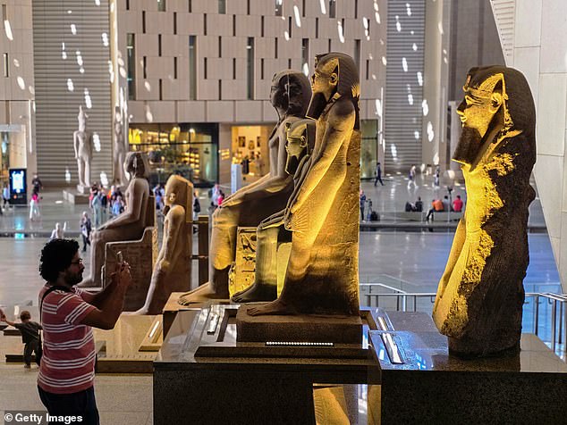 Tourists have had to wait a long time to be allowed to take a look behind the doors