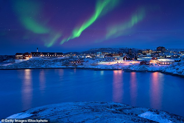 The Northern Lights, also called Aurora Borealis, are also visible from Greenland