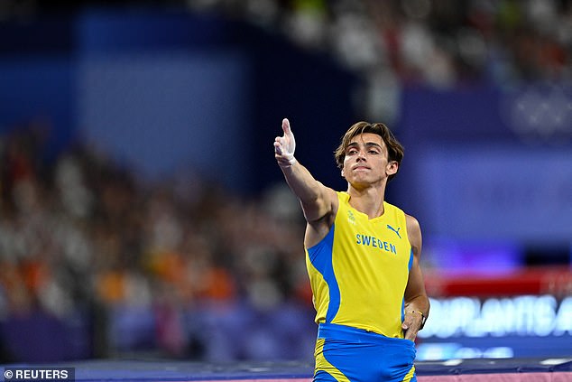 Duplantis had previously copied Dikec with his celebration during the Olympics