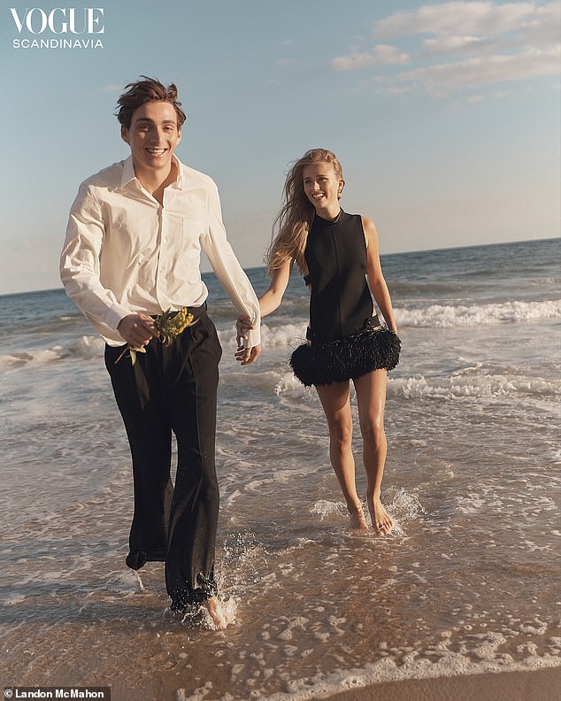 Mondo Duplantis and his future wife followed his romantic proposal on a beach in the Hamptons earlier this month