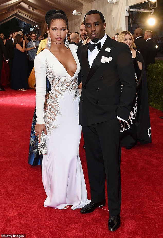 Cassie Ventura (L) and Sean Combs pictured together in New York City in May 2015