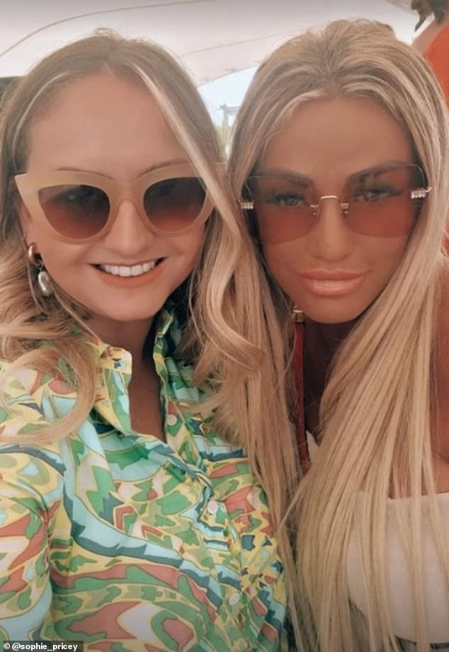 Sophie is the younger sister of former glamor model Katie Price