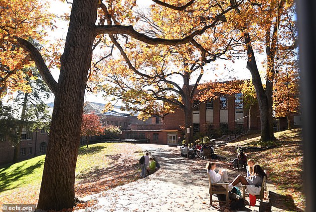 The school, seen here, has said it will allow children to be excused from classes next week due to the election