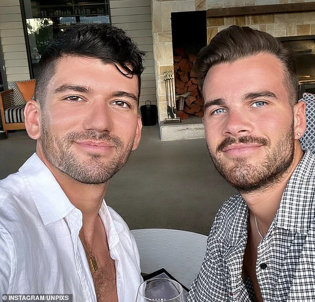 Police allege Lamarre-Condon shot dead Luke Davies (left) and his partner Jesse Baird (right) at a Paddington house in February and then dumped their bodies in the NSW Southern Highlands