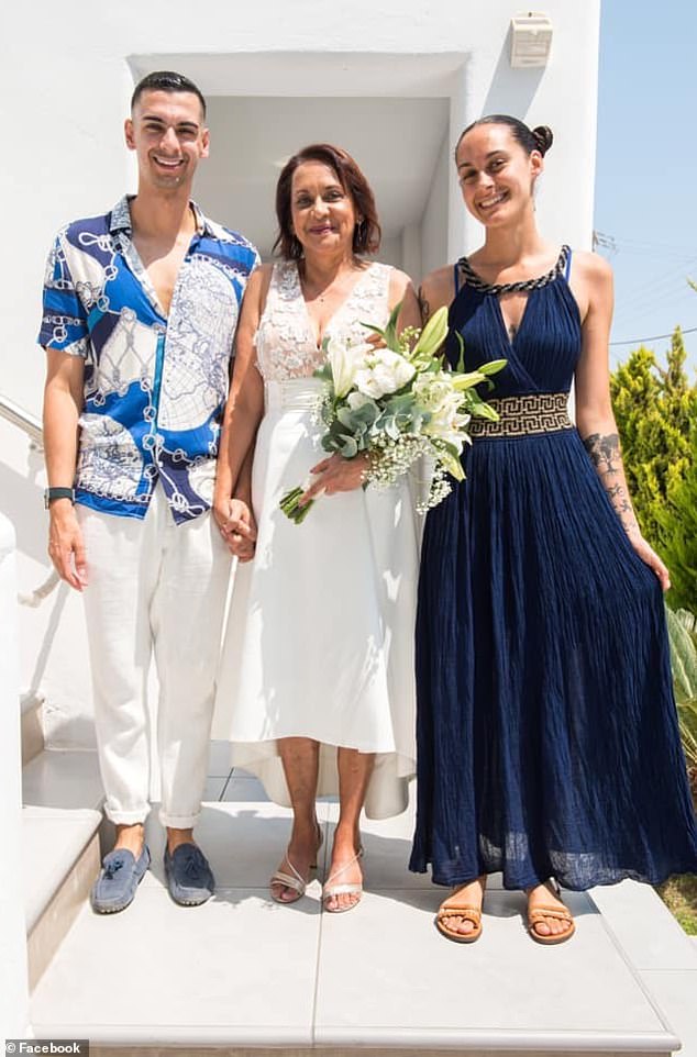 Lamarre-Condon's family (pictured above, Beau with his mother Coleen and sister Jamila) funded his legal bills but could not afford the enormous costs of a four-month trial.