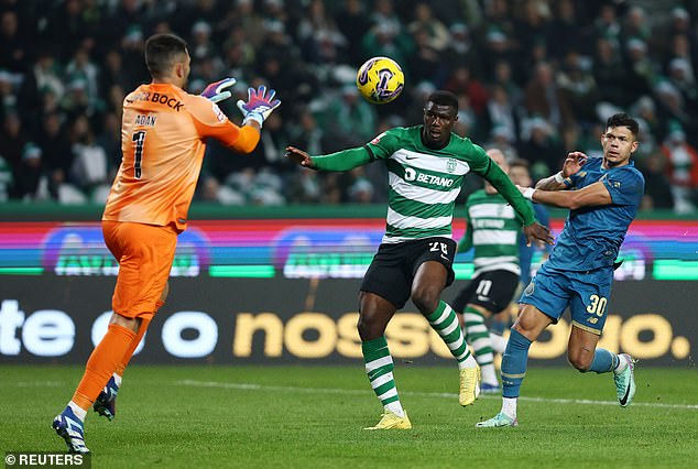 Diomande joined Sporting for £6.1million but has flourished under the Portuguese over the past two seasons