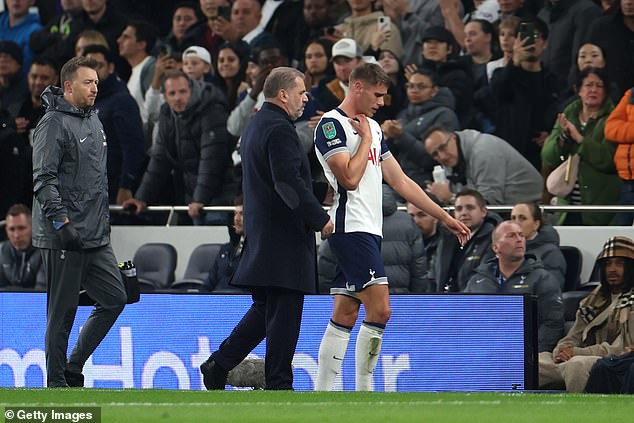 Ange Postecoglou said the injury is not as serious as the star's last season