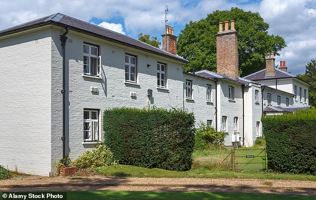 She is said to have had him downsize to Frogmore Cottage, the former home of the Duke and Duchess of Sussex