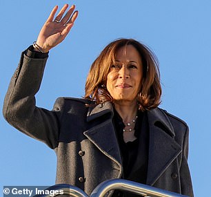 High-profile politicians such as Vice President Kamala Harris (pictured) and President Joe Biden have used the term during public statements seeking to appeal to the Hispanic voting bloc, using the promise of inclusivity and progressive policies.