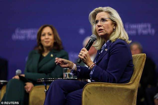 Liz Cheney has endorsed and campaigned on Kamala Harris