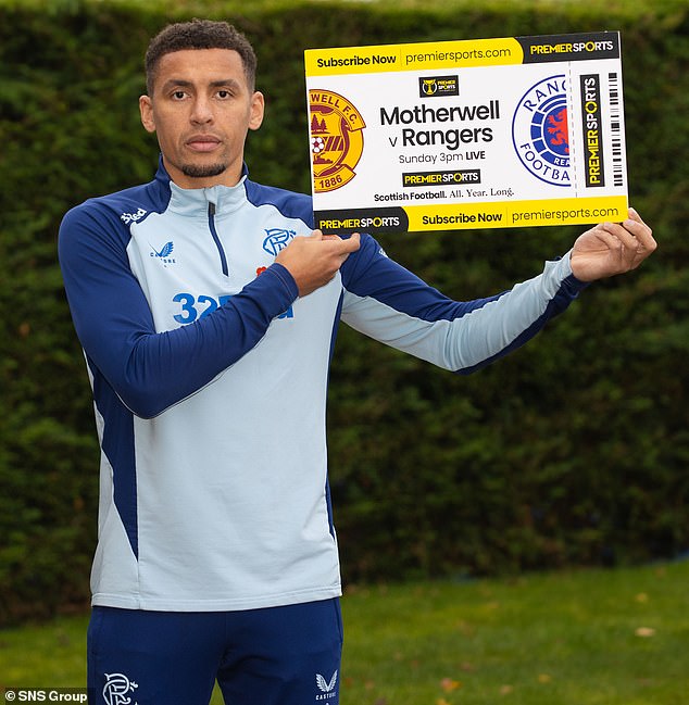 James Tavernier's attention now turns to Sunday's Premier Sports Cup semi-final