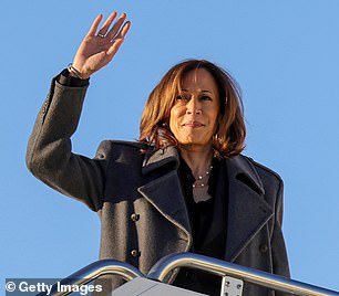 Vice President and Democratic presidential candidate Kamala Harris