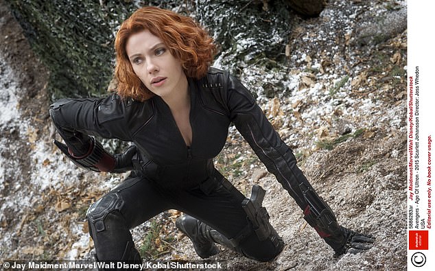 Scarlett Johansson plays Black Widow in Avengers - Age Of Ultron - 2015