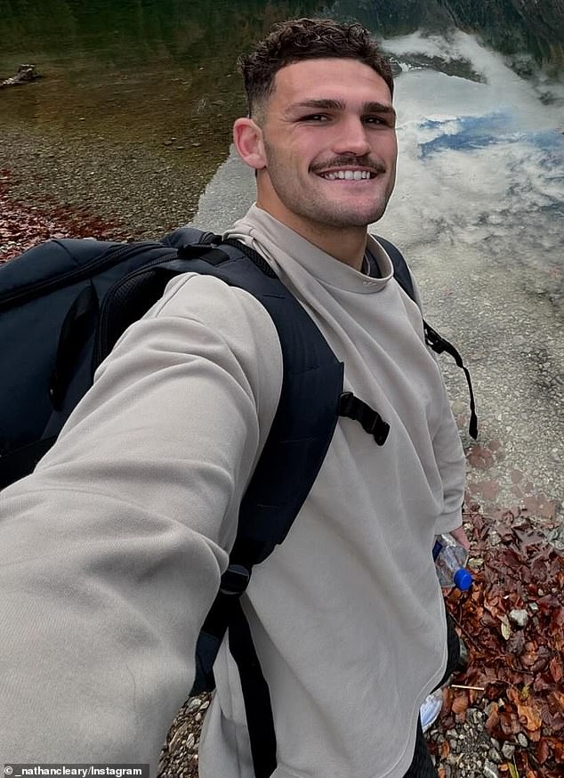 Cleary, 26, made the most of his time abroad at Mary Fowler, where he attended the English Super League grand final and a Manchester City WSL match before heading to Switzerland and Spain