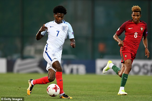 He started the U19 Euros final in 2017 against a Portuguese team that included Rafael Leao