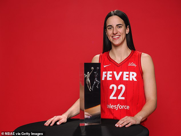 Clark wears number 22 from Indiana Fever - the number is the name of a famous Swift song