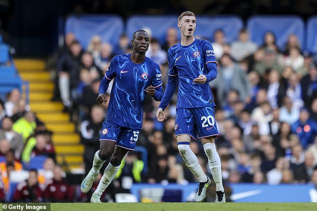 Nicolas Jackson (left) and Cole Palmer (right) form a fearsome partnership in attack