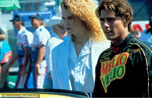 The Top Gun star notably met Nicole Kidman while filming on the Days Of Thunder set in 1989; depicted together in Days Of Thunder