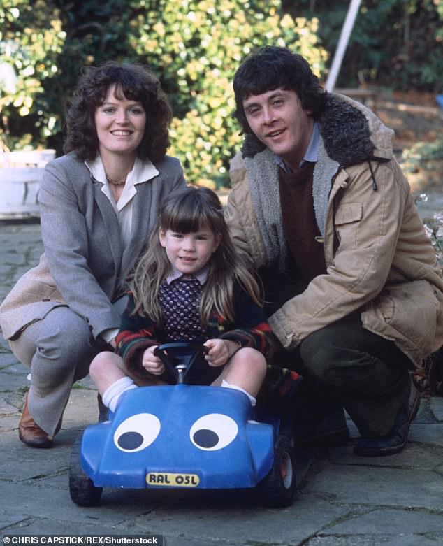 Kate Beckinsale lost her father, Richard Beckinsale (pictured right), the star of Porridge and Rising Damp, in 1979 when she was just five